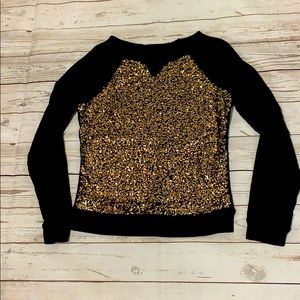 Limited sequined sweater size XS
